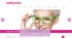 Desktop Screenshot of optikjaudes.com